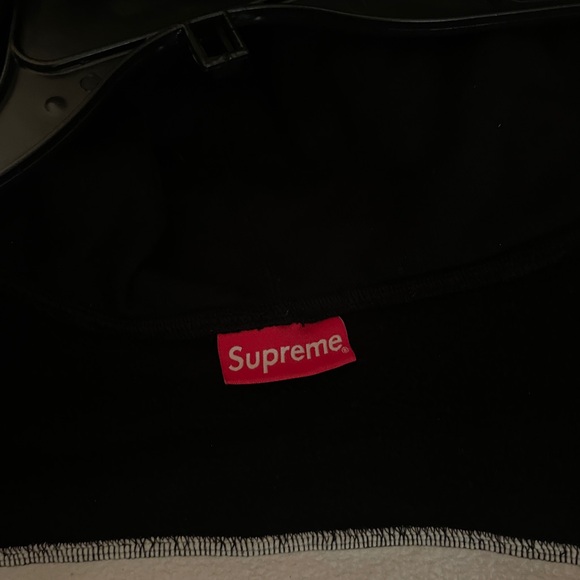 Supreme Old English Stripe Zip
Up Sweatshirt - Picture 5 of 5